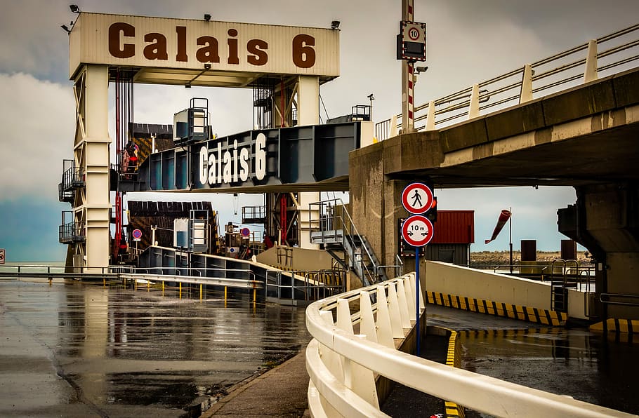 port, calais, horizontal, architecture, built structure, water HD wallpaper
