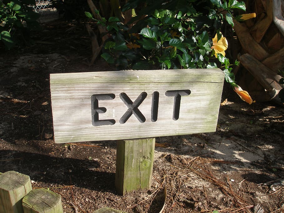 exit, exit sign, post, interesting, symbol, escape, communication HD wallpaper
