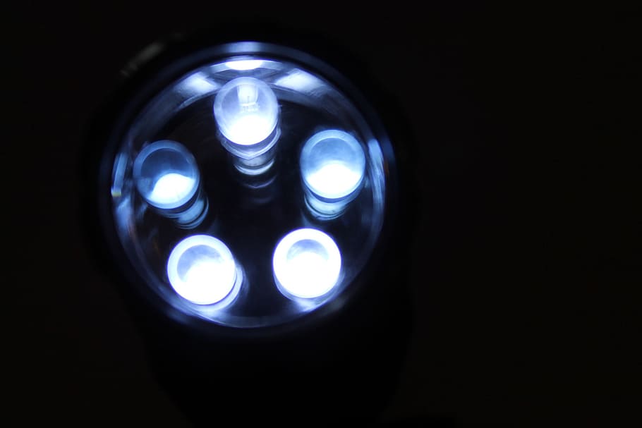 led, lamp, led lamp, illuminated, close-up, circle, geometric shape HD wallpaper