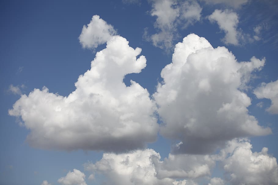 cloud, sky, clouds, blue, white, cloud - sky, beauty in nature HD wallpaper