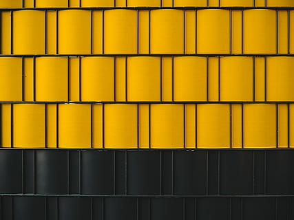 digital wallpaper of yellow and black wall, yellow and black link wallpaper HD wallpaper