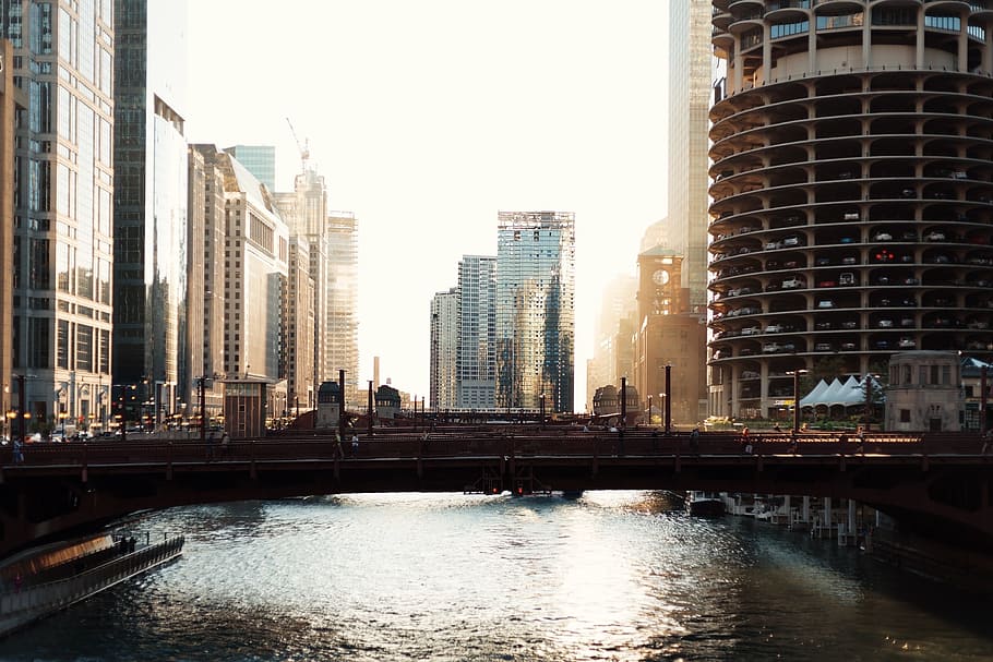 architecture, buildings, infrastructure, sky, skyscraper, tower HD wallpaper