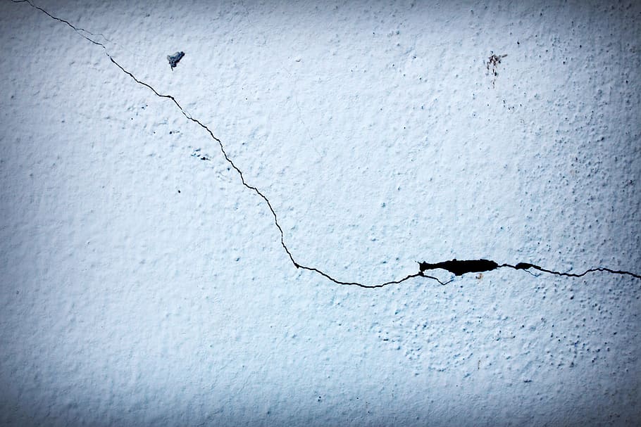 cracked white wall, Abandoned, Abstract, Aged, aging, antique