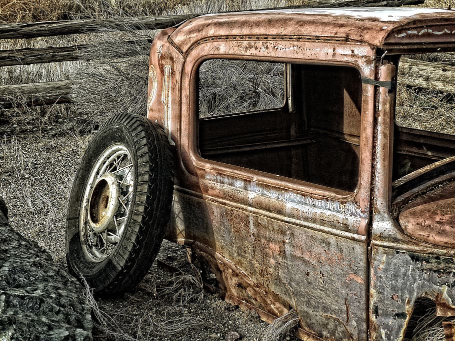 HD wallpaper: old, rusty, car, automobile, classic car, vintage, vintage  automobiles | Wallpaper Flare