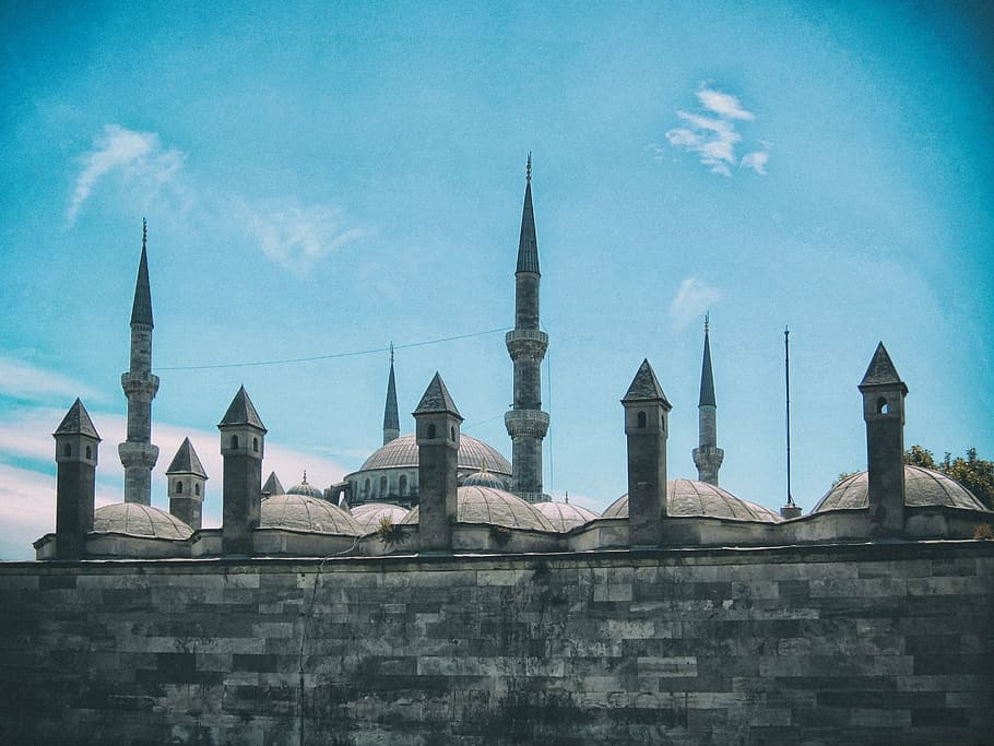 istanbul, turkey, blue mosque, islam, architecture, ottoman, HD wallpaper