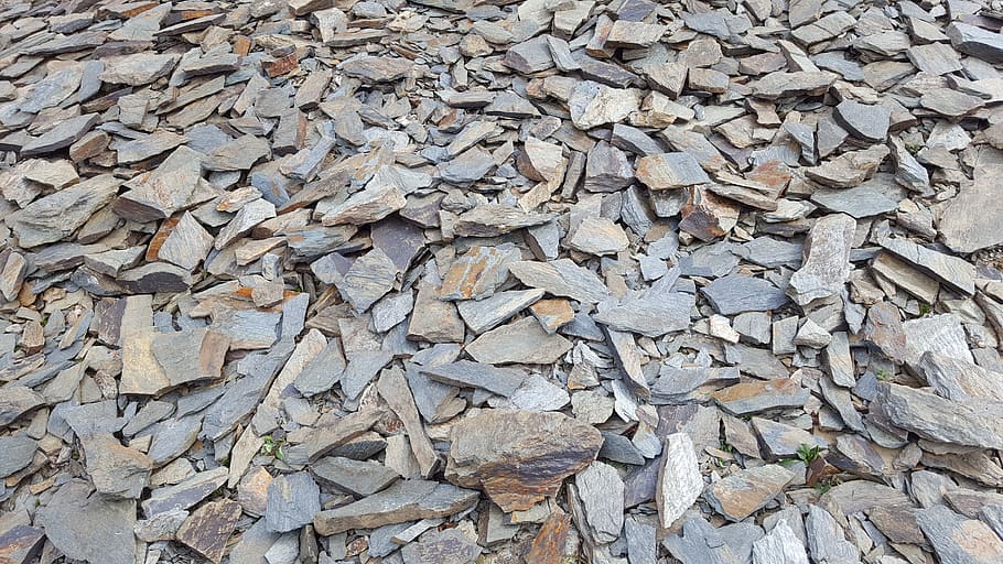 Rock, Slate, Nature, Stones, rocks, backgrounds, pattern, material HD wallpaper