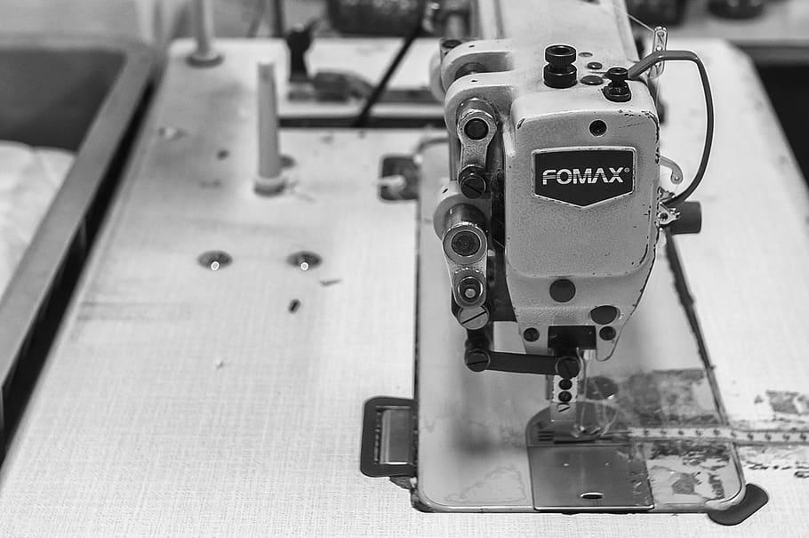 machine, sewing, fact, hand, manufactures, workshop, machinery HD wallpaper