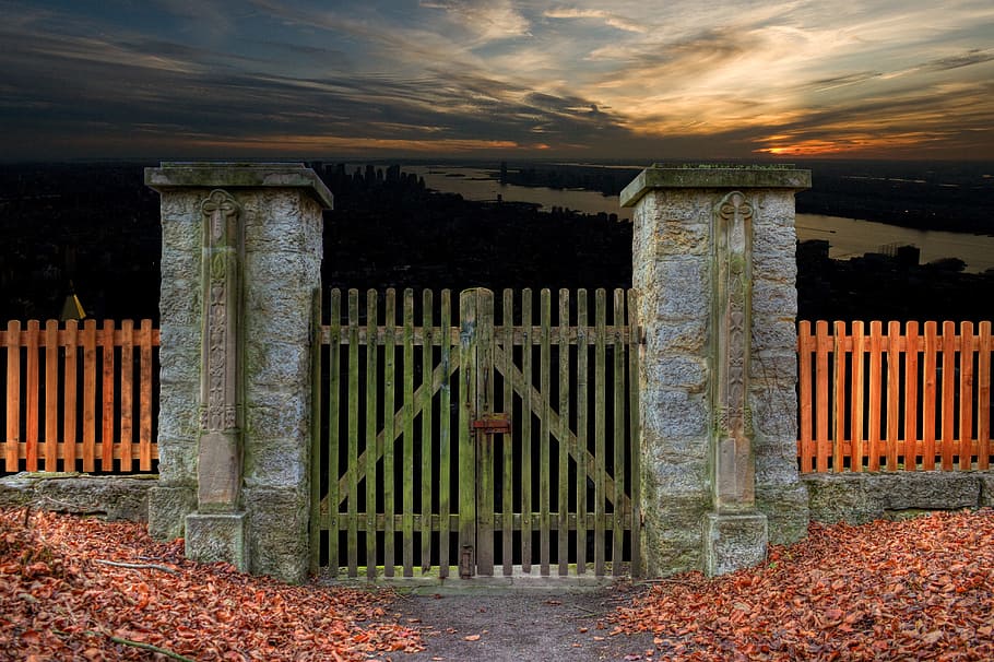 Assembly, Goal, Fence, Input, Access, sky, autumn, outdoors HD wallpaper
