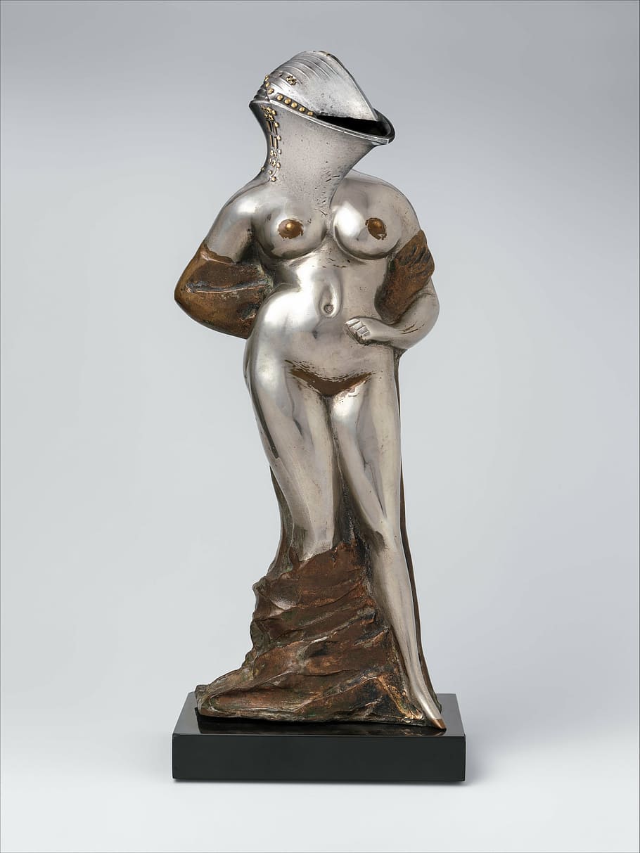 composing, statue, figure, surreal, art, culture, nickel, bronze HD wallpaper