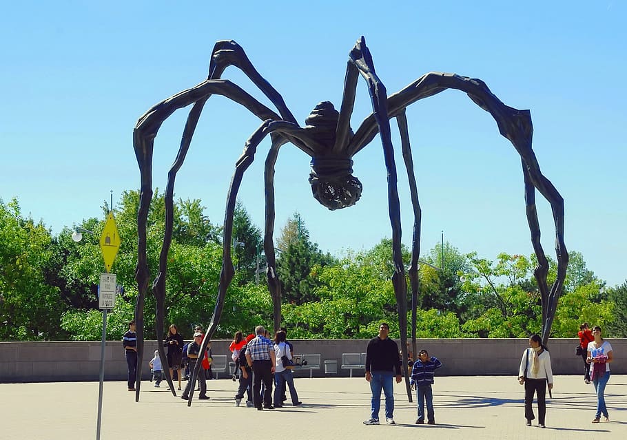 Canada, Ottawa, Spider, Modern Art, adult, people, adults only HD wallpaper
