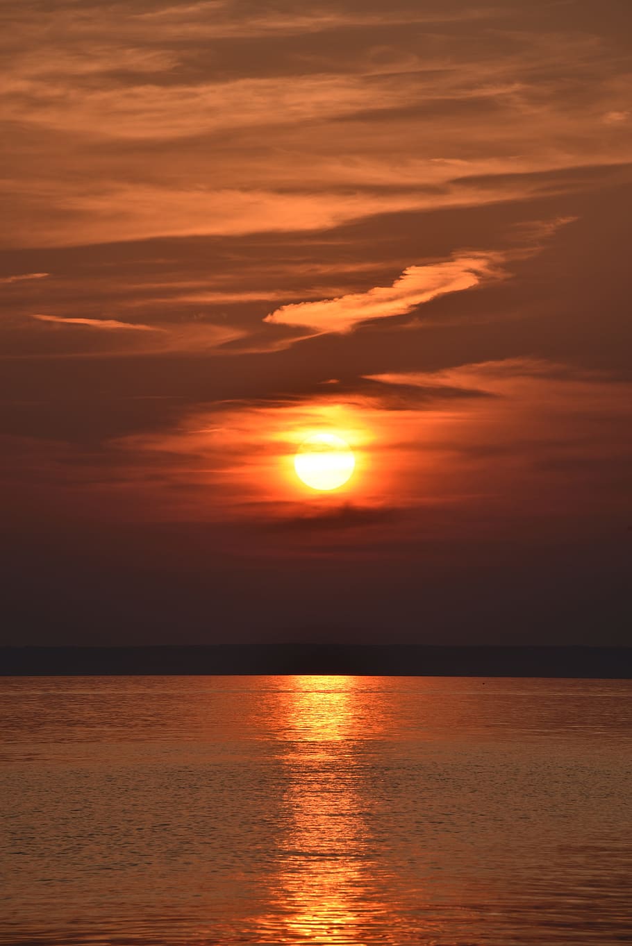 croatia, sea, sunset, sky, beauty in nature, scenics - nature HD wallpaper