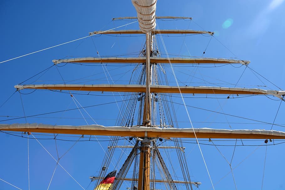 Technology, Sailing Vessel, rigging, navy, mast, nautical vessel HD wallpaper