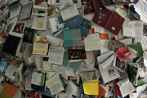 opened book lot, books, address book, teach, teaching, read HD wallpaper