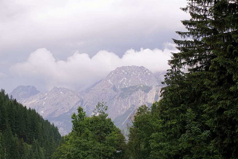 Alpine, Mountains, mountain landscape, high mountains, austria HD wallpaper