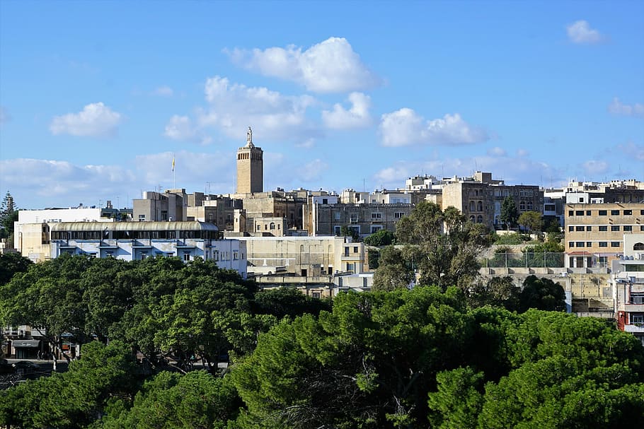 Sliema, Malta, Valetta, Landscape, mediterranean, island, nature HD wallpaper