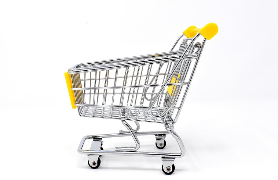 Shopping Trolley Full Stock Photos and Images - 123RF