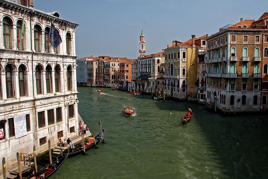 HD wallpaper: venice, venezia, italy, side street, alley, building, old ...