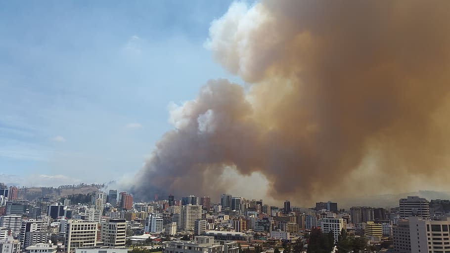 fire, quito, summer, building exterior, architecture, built structure HD wallpaper