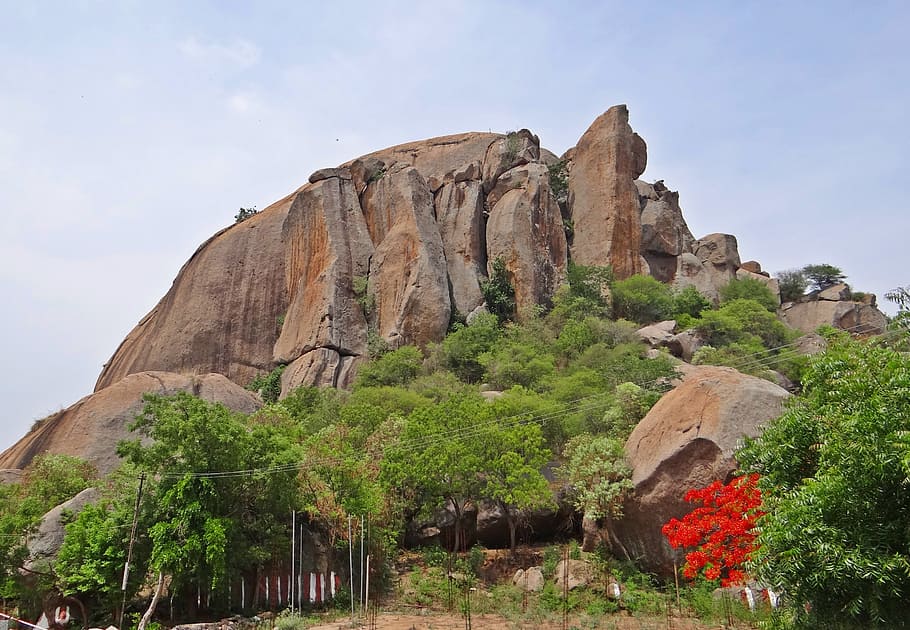 ramgiri hills, ramadevarabetta, rocks, bangalore, karnataka, HD wallpaper