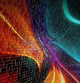 magnetic sky phenomenon wall decor, graphics, imagination, the background HD wallpaper