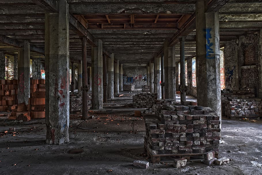 lost places, building, pforphoto, abandoned, old, broken, architecture, HD wallpaper