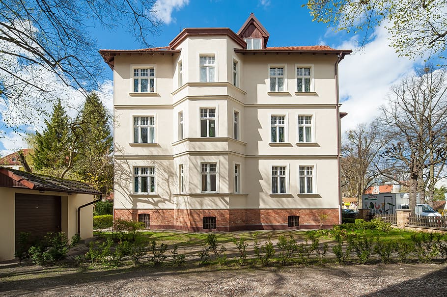 house, summer, sopot, building exterior, architecture, built structure HD wallpaper