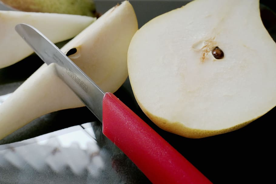 pear, fruit, bio, late summer, green yellow, delicious, ripe HD wallpaper