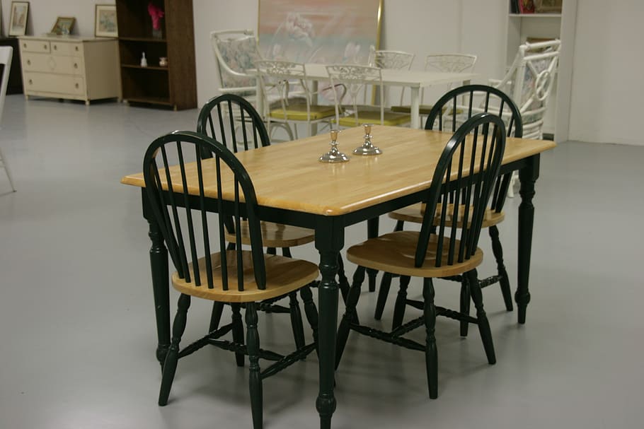 dining room, dining table, furniture, chairs, interior, decorating HD wallpaper
