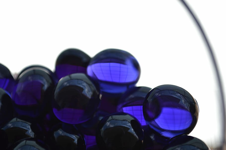 Grapes, Purple, Violet, Abstract, Glass, background, vidreria HD wallpaper