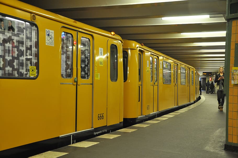Metro, Berlin, Transport, train, transportation, station, subway Station HD wallpaper