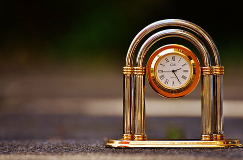 clock, grandfather clock, decorative, pointer, time, table clock HD wallpaper