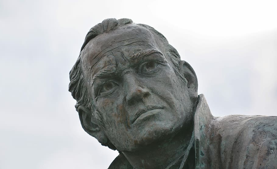 Statue, Face, Bust, Sculpture, Art, figure, artwork, man, no people HD wallpaper