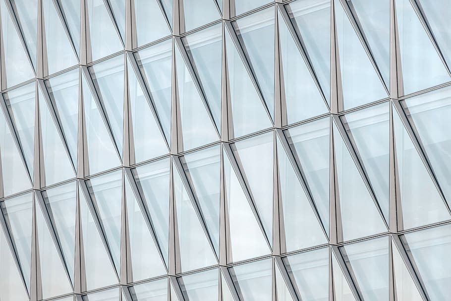 geometry, glass, three-dimensional, full frame, pattern, backgrounds HD wallpaper