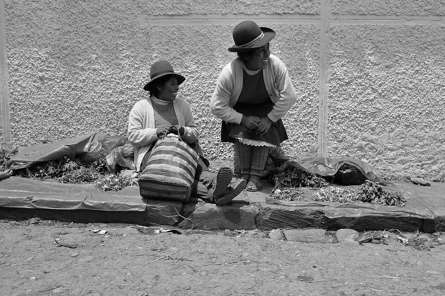 people peruvian, indian, cusco, cusco peru, ladies, quechua HD wallpaper