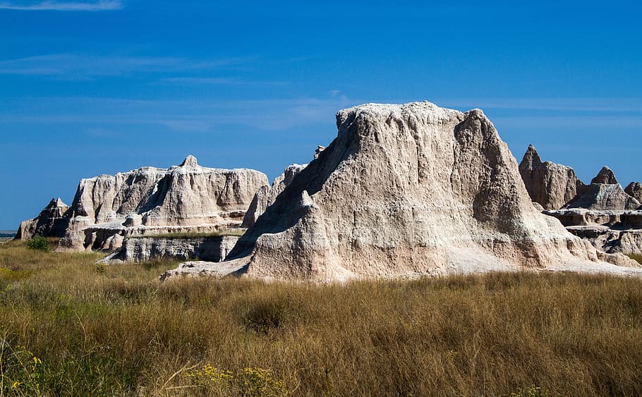 badlands national park, south dakota, usa, lakota, united states, HD wallpaper