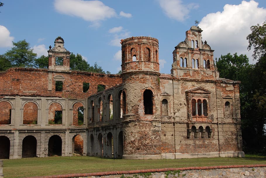Ruin, Building, Castle, Architecture, expired, old, history HD wallpaper