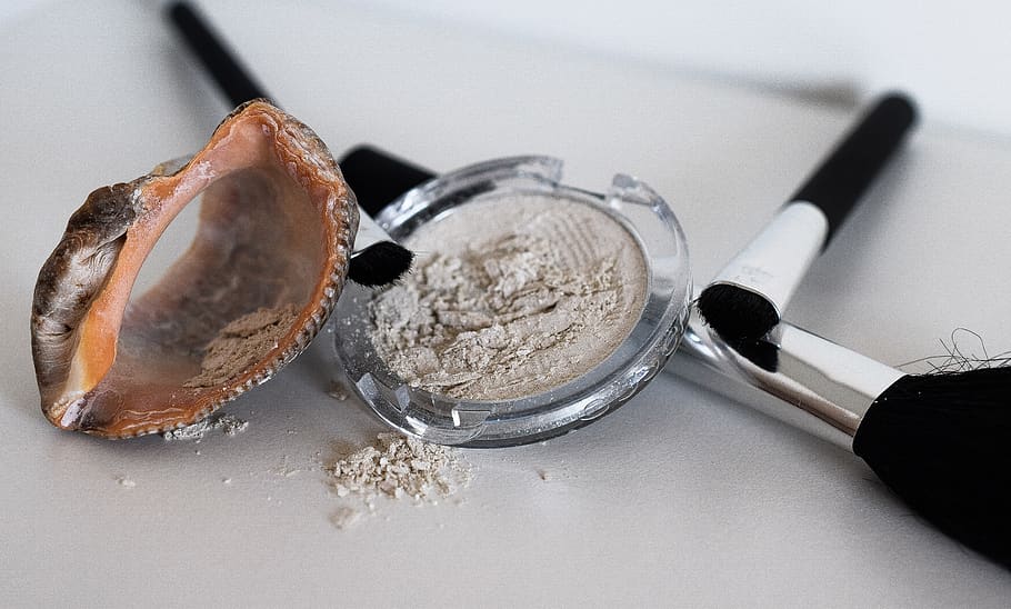 makeup, shadows, powder, round, food, food and drink, indoors HD wallpaper