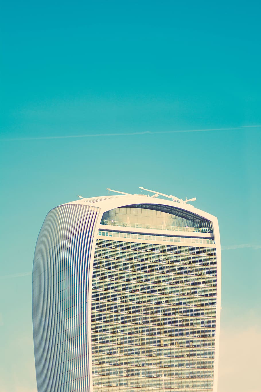 architecture, building, infrastructure, blue, sky, skyscraper HD wallpaper