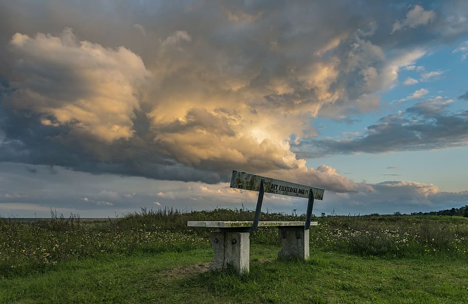 sky, landscape, cloud, panorama, nature, sunset, forward, summer HD wallpaper