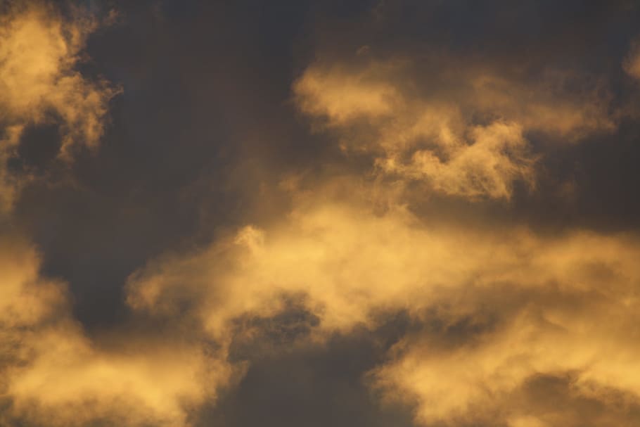clouds, sky, afterglow, evening sky, sunset, twilight, cloud - sky HD wallpaper