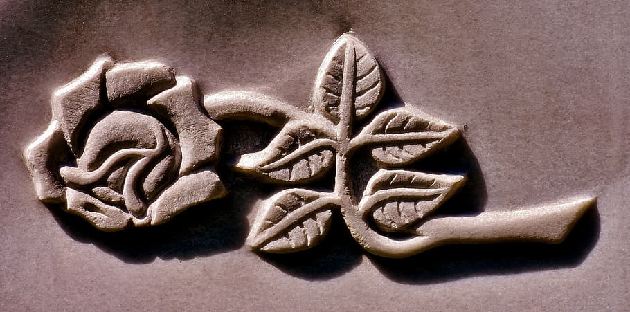 rose, stone, art, artwork, sculpture, stone sculpture, stony HD wallpaper