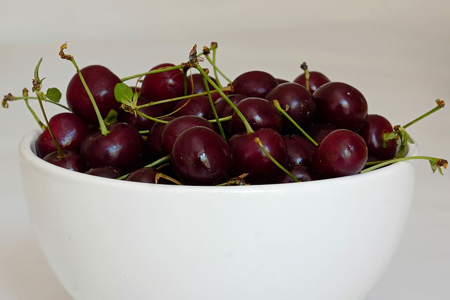 cherry, cherries, fruit, red, summer, delicious, food, food and drink HD wallpaper