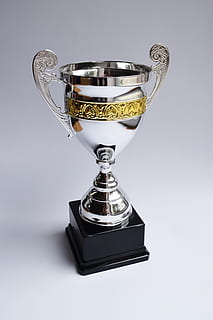 silver trophy, award, winner, prize, cup, victory, achievement HD wallpaper
