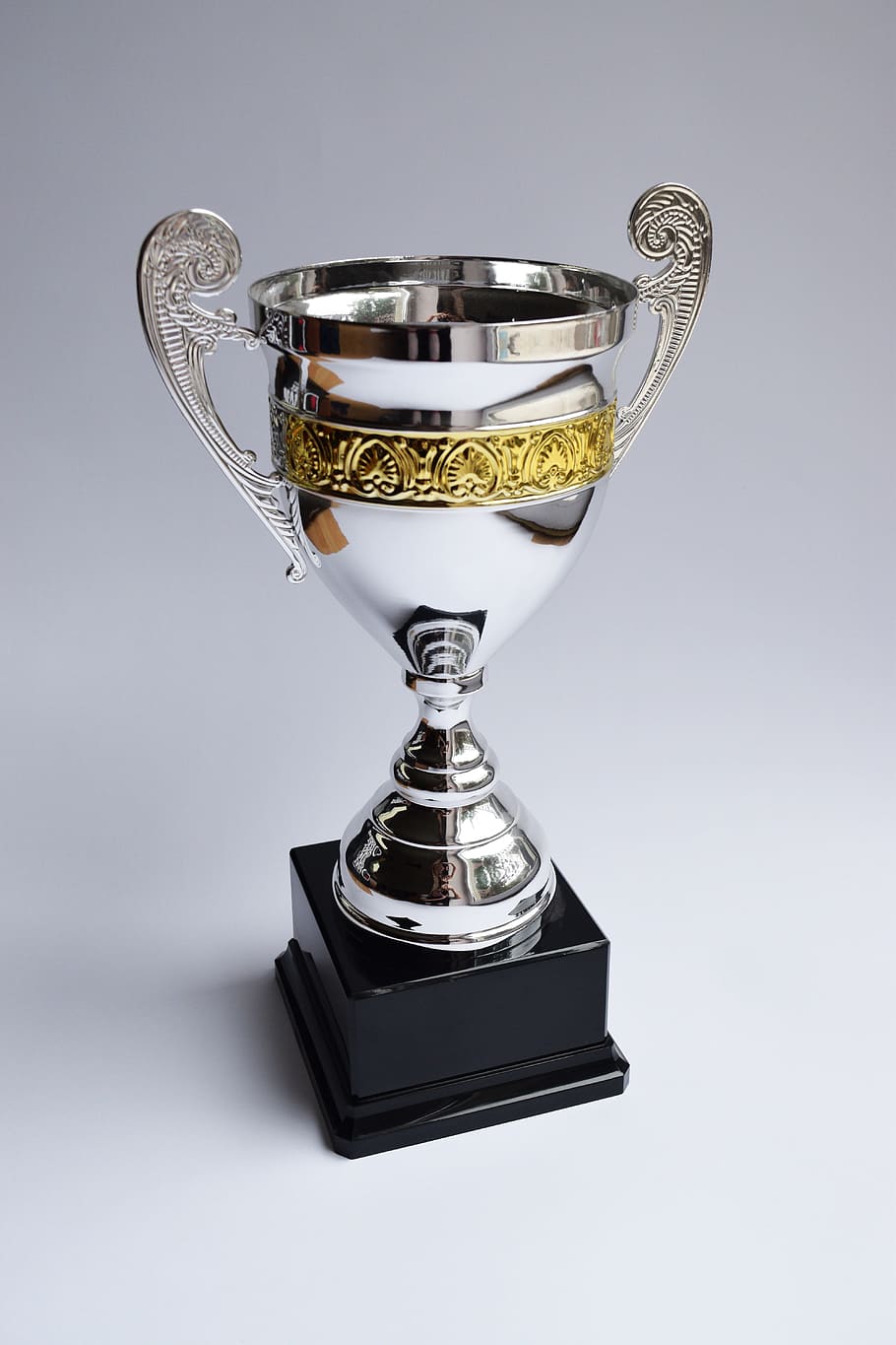 silver trophy, award, winner, prize, cup, victory, achievement HD wallpaper