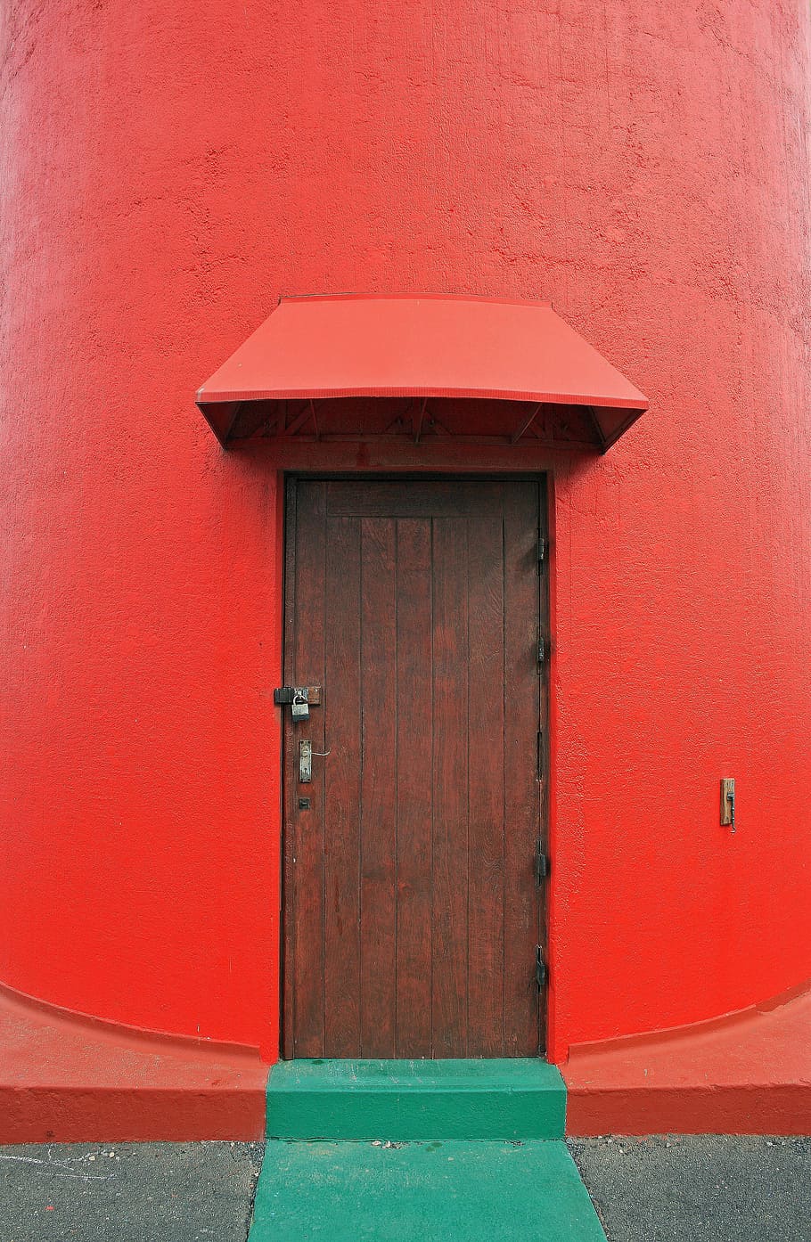 Lighthouse, Nautical, Beacon, Red, Door, entrance, landmark HD wallpaper