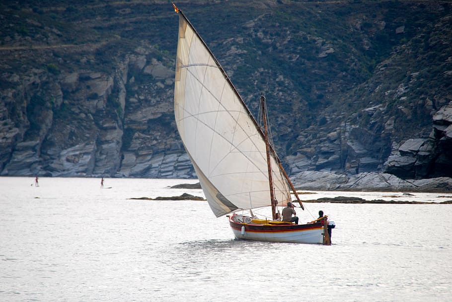 sailboat, browse, summer, nautical vessel, transportation, mode of transportation HD wallpaper