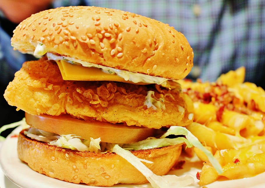 Outback, Steak, Burger, Khobar, Fish, fillet, food, lemon, hot HD wallpaper
