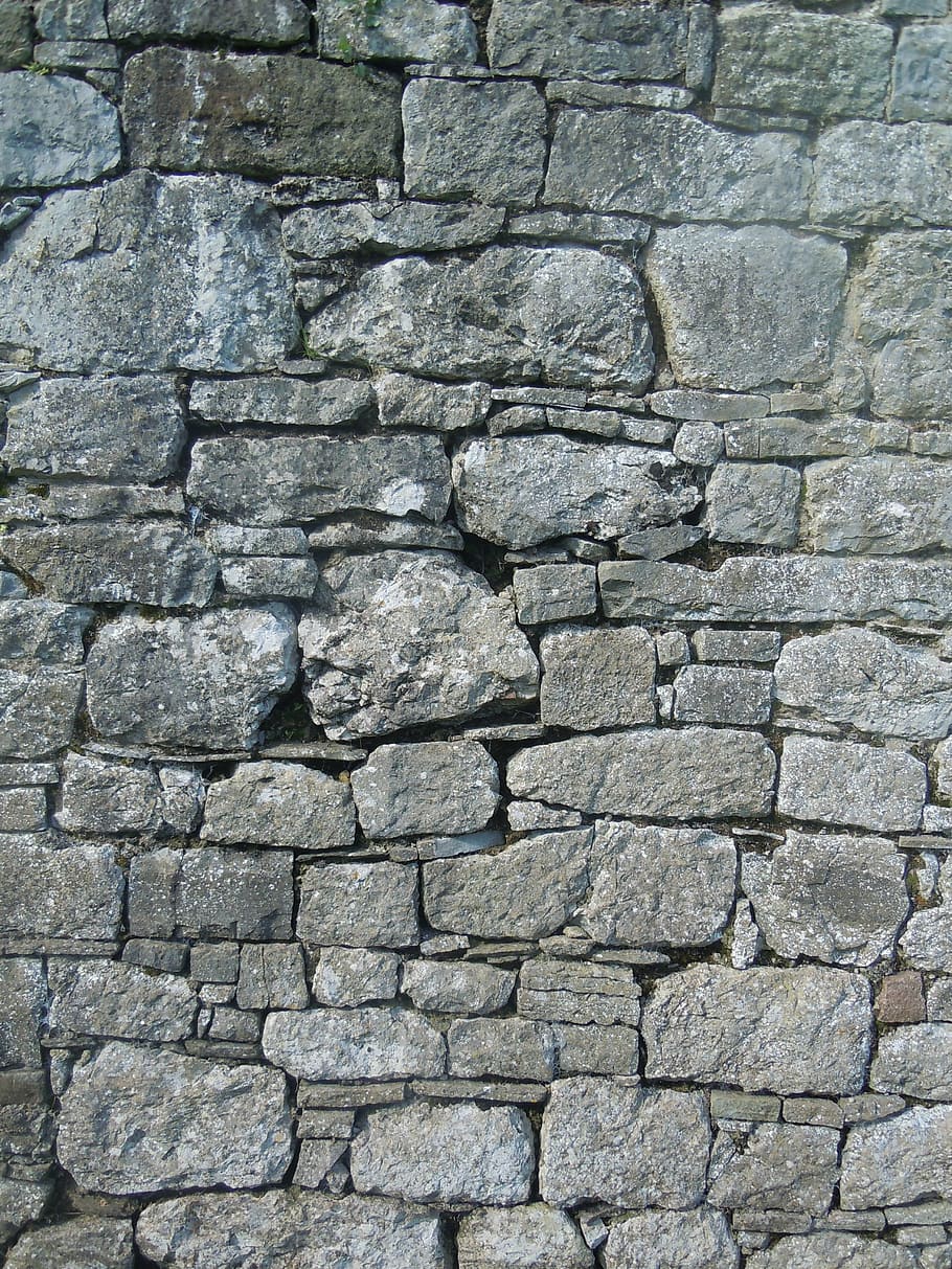 wall, rocks, texture, building, surface, gray, backgrounds HD wallpaper