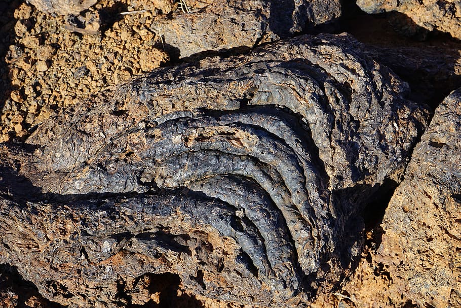 Lava, Lava, Lava Flow, Basalt, Petrified, Cold, tenerife, teide national park HD wallpaper