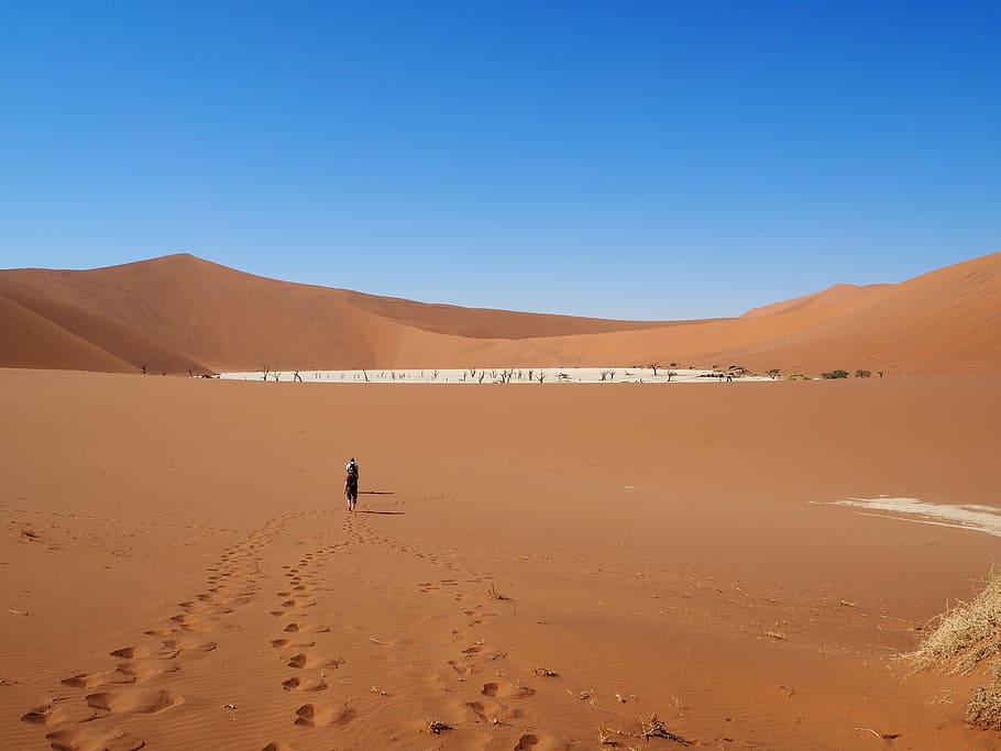 namibia, soussevlei, desert, sand, land, scenics - nature, landscape HD wallpaper